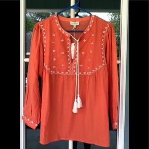Lucky Brand Long Sleeve Top. SIZE L